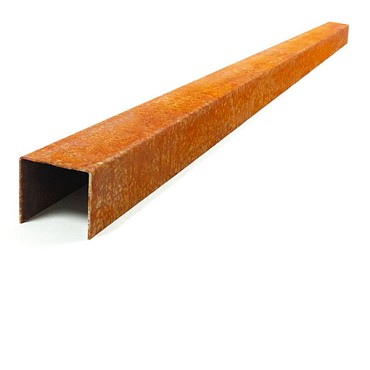 Multi-Edge Profile corten 149x5x5 cm. 1,5 mm. dikte ~
