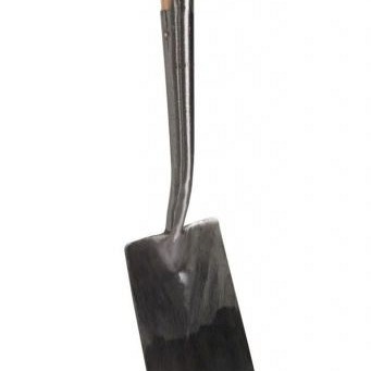 Spade blank geslepen met hals en lip ~