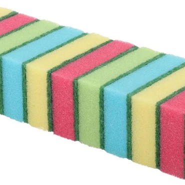 Schuursponsstaaf 10 stuks ~