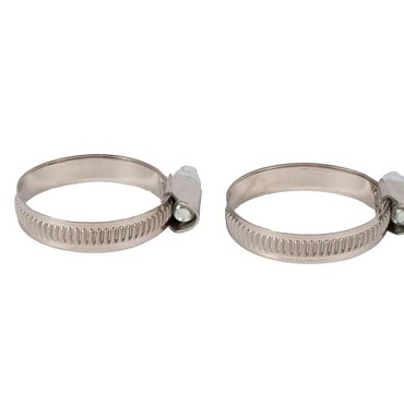 Slangklemmen verzinkt 25-40mm 2 stuks ~