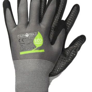 Talen Tools – Werkhandschoenen – Gerecycled – ECO Friendly – Nitrilcoating – Maat S ~