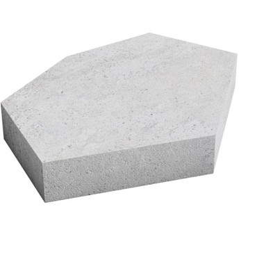 Deer CHFT-S Organic Crosshatch full tile grijs ~