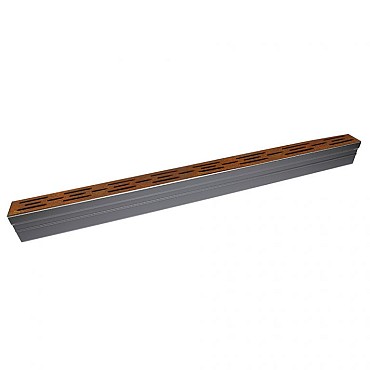 Luxury Drain CorTen rooster 100x10x6 cm. ~