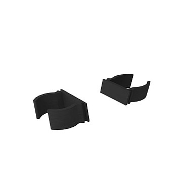 Boston plastic rhombus wedges 50°-10 mm. RAL9005 12 st. L+R ~