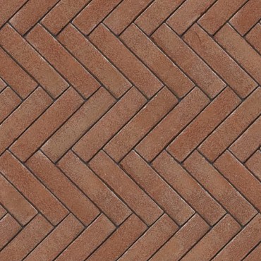 WF gebakken Bruno Strak bezand (80) Rood bruin A4-12 ~