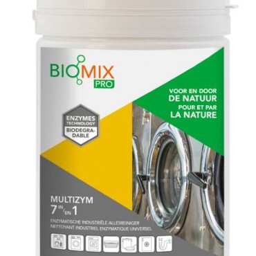 Biomix Pro Multizym 7in1 (1 kg.) reinigend en ontvettend enzymatisch poeder ~
