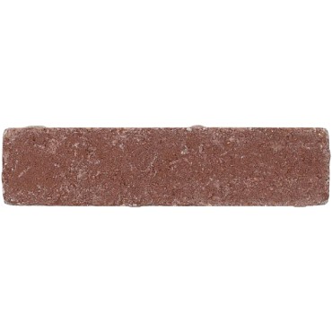 Tumbled Bricks waalformaat rood 20x5x7 cm. ~