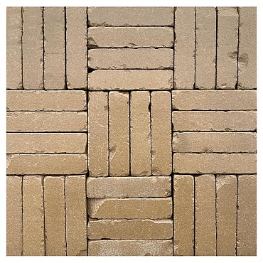 UWF60 Lafelt getrommeld 200x48x60 mm. ~