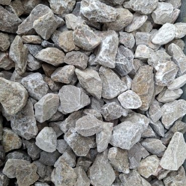 Franse Dolomiet (taupe genuanceerd) 14-20 mm. ~