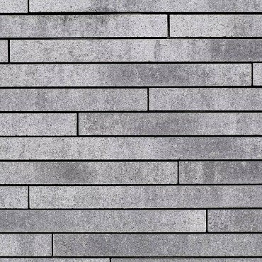 Panorama Brick 60x9x4 cm. Whale Grey intense 100% toplaagsteen ~