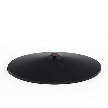 Cooking hardcover staal Ø102,5x15 cm. ~