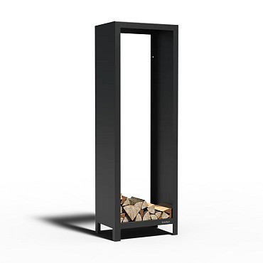 Logg houtopslag 100x40x60 cm. Gecoat ~