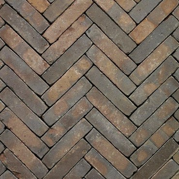 GSB Gebakken waalformaat WS Helmond 200x50x80 getrommeld ~