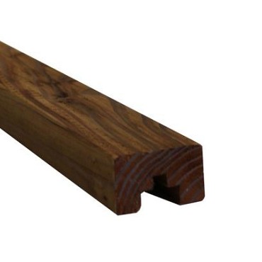 Douglas afdekkap 4,5x7,0x220 cm. bruin geimpregneerd ~