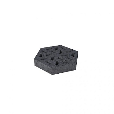 Schellevis Oudhollands eco antraciet 37,5x37,5x7 cm. ~