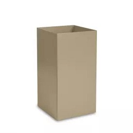 Plantenbak Linea Sepia Beige 40x40x75 cm. ~