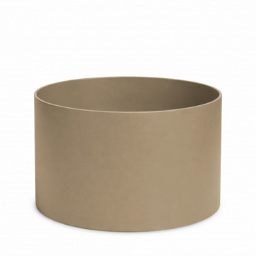 Bloembak Vita Sepia beige Ø50x39 cm. ~