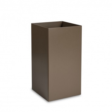Plantenbak Linea Supra Bruin 40x40x75 cm. ~