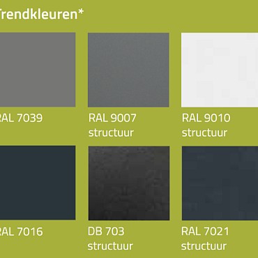 SunMaster (B) 500 cm. meer prijs Trend kleur ~