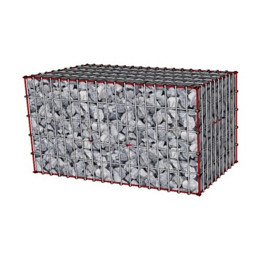 Ongevulde steenkorf 200x100x50 cm. ~