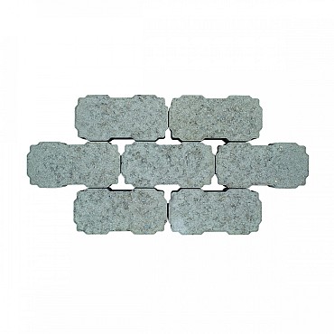 Betonkeien 22x11x6 cm Grijs waterpasserend - Rollmops stapeling - Benor ~
