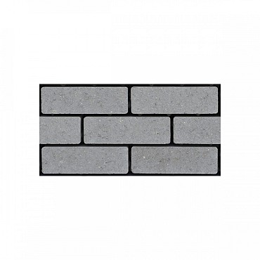 Klinker ongetrommeld waalformaat 20x6.5x8 cm Grijs waterpasserend ~