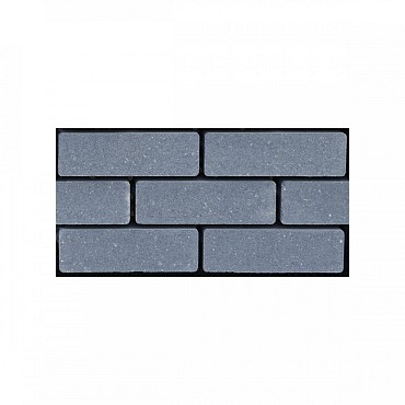 Klinker ongetrommeld waalformaat 20x6.5x8 cm Arduinblauw waterpasserend ~