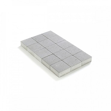 Ongetrommelde klinker velling 15x15x6 Grijs ~