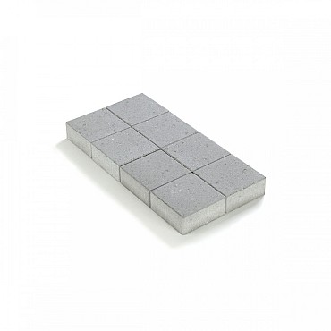 Ongetrommelde klinker velling 20x20x6 Grijs ~