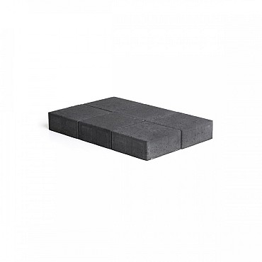 Dubbelklinker 22x22x8 Zwart - Benor ~