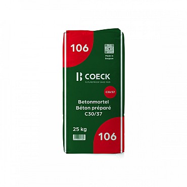Coeck betonmortel C30/37 25 kg - 106