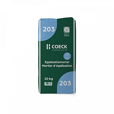 Coeck egalisatie 1-40 mm 20 kg - 203