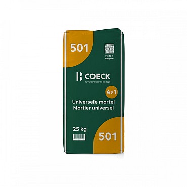 Coeck universele mortel 4 in 1 25 kg - 501