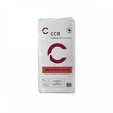 CCB cement Cem Ii/C-m (S-L) 32.5 R 25 kg Pe
