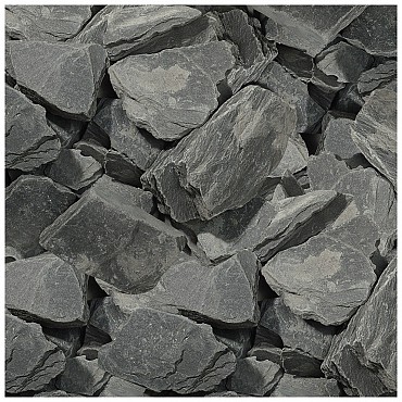 Leisteen Zwart 30-60 mm 20 kg ~