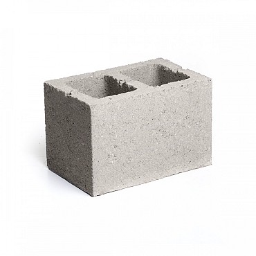 Betonblok 29x19x19 cm hol - Benor 8/1.4