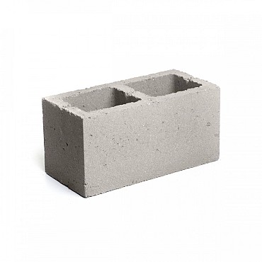 Betonblok 39x19x19 cm hol - Benor 8/1.4