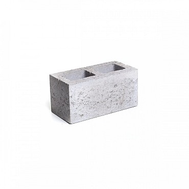 Betonbl.Dikw(40 mm)39x19x19 cm hol F25 - Benor 25/1.6