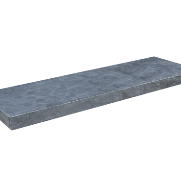 Spotted Bluestone opsluitband 100x30x5cm. Gezoet met Facet ~