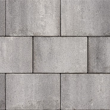Betontegel donkergrijs gemeleerd 30x20x6 cm. ~