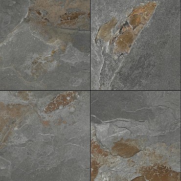 Varese Antracite Tre 80x80x3 cm. ~