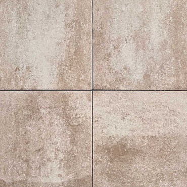 Betontegel beige 60x60x4 cm. ~