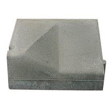 Inritband 45x20x50 links grijs ~