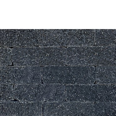 Rockwall Antraciet getrommeld 32x13x11 cm. ~