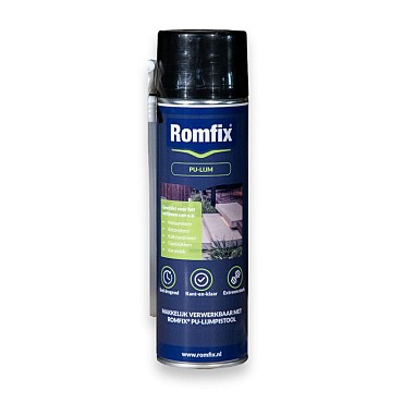 Romfix PU lijm 500 ml Spuitbus