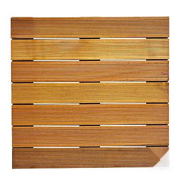 Bangkirai Tuintegel 7/3L 15mm 30X500X500 mm ~