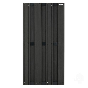 WPC-antraciet FSC tuinscherm 