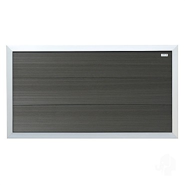 WPC-antraciet FSC tuinscherm 
