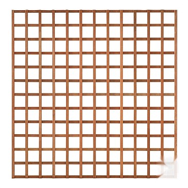 Almendrillo FSC trellis recht 1770x1800mm RVS bc > ~