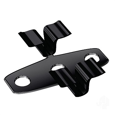 RVS clip 500 stuks in zak  (tbv DuoWood decking) incl. schroeven [zwart] bc ~